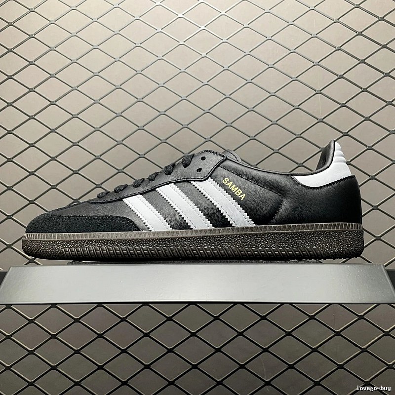 Adidas Low-Profile Sneakers with Streamlined Sole in Black and White
