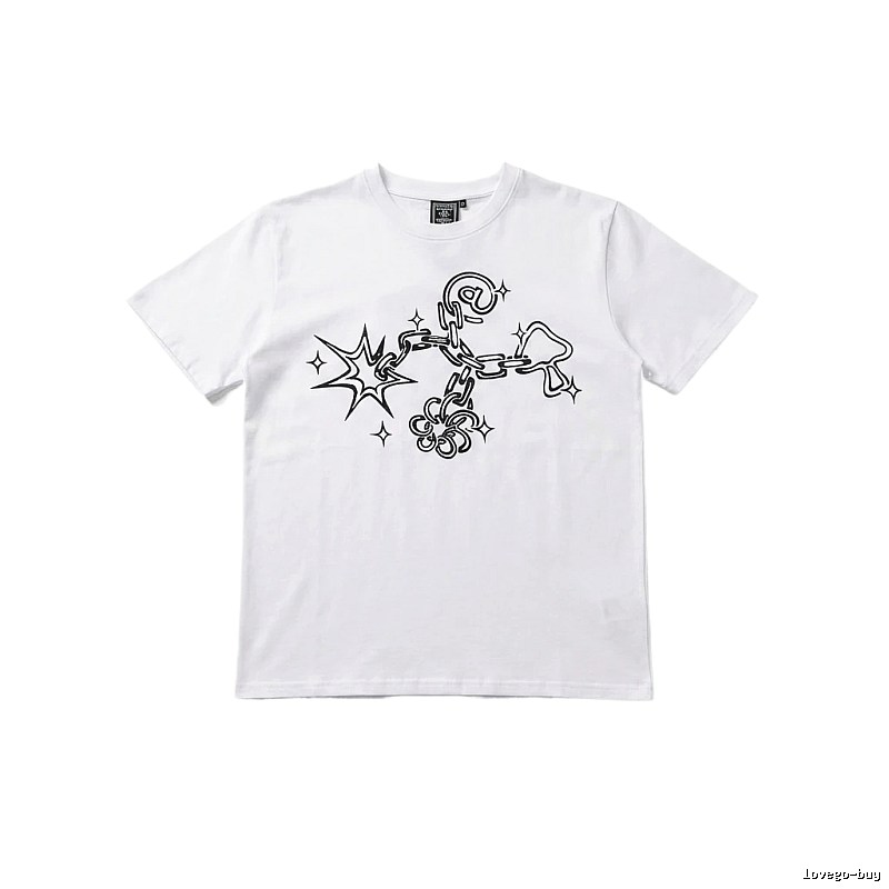 ADWYSD Graffiti Style White T-shirt