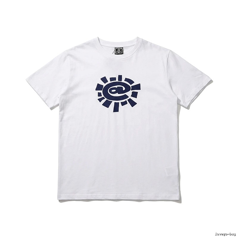 ADWYSD Printed Simple White T-shirt
