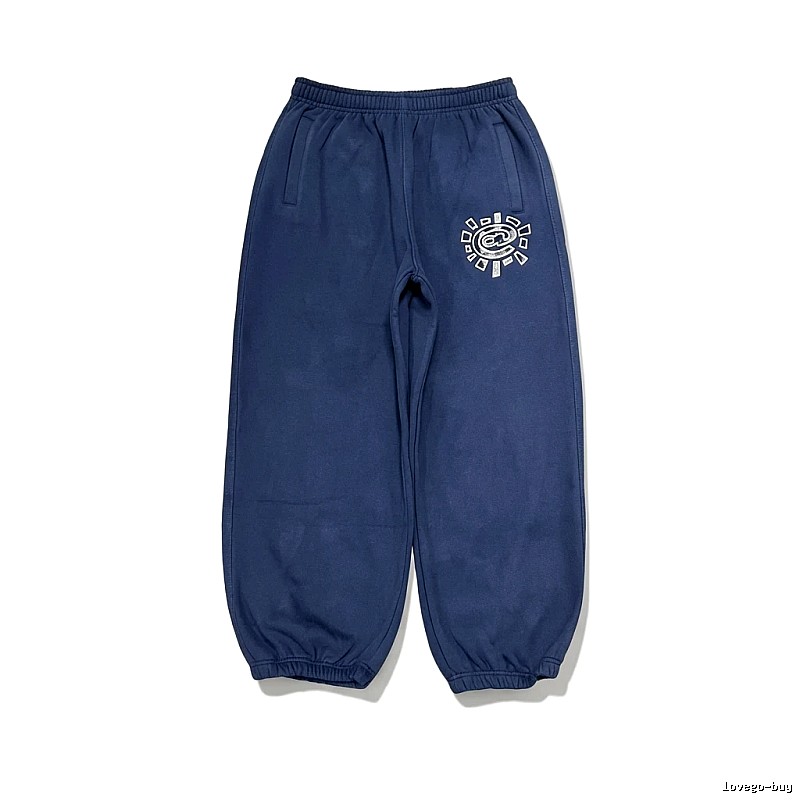 ADWYSD retro style navy blue sweatpants