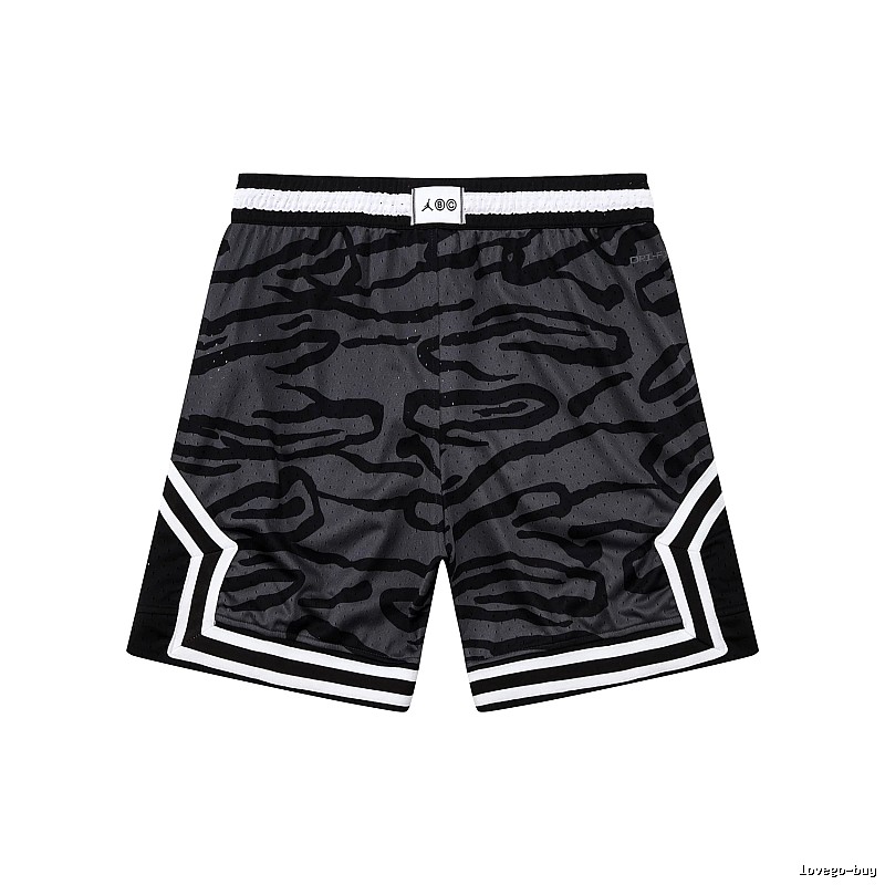 AJ sporty black and grey shorts