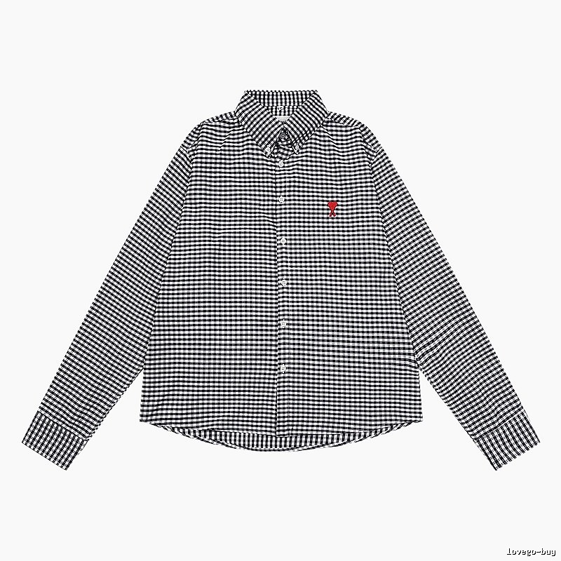 AMI Checkered Retro Style Shirt
