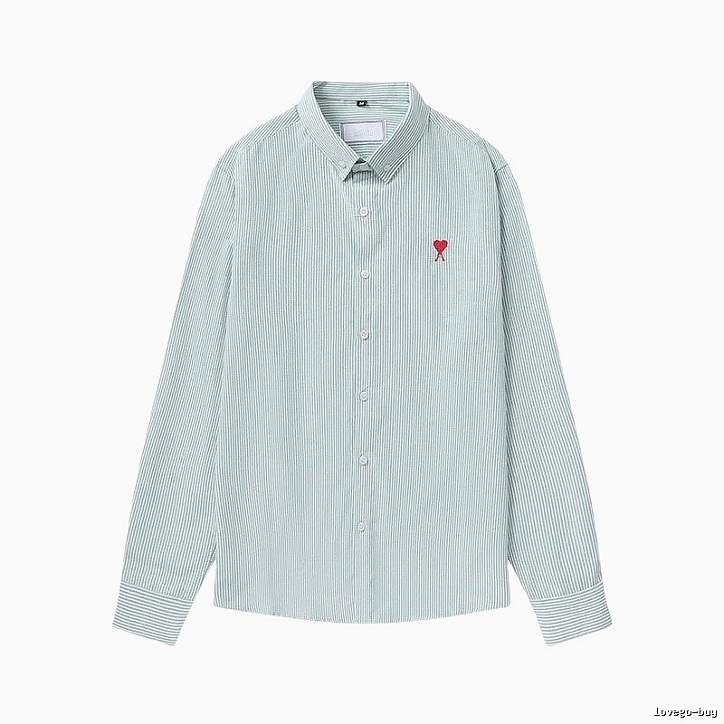 AMI Heart - Shaped Stripe Shirt