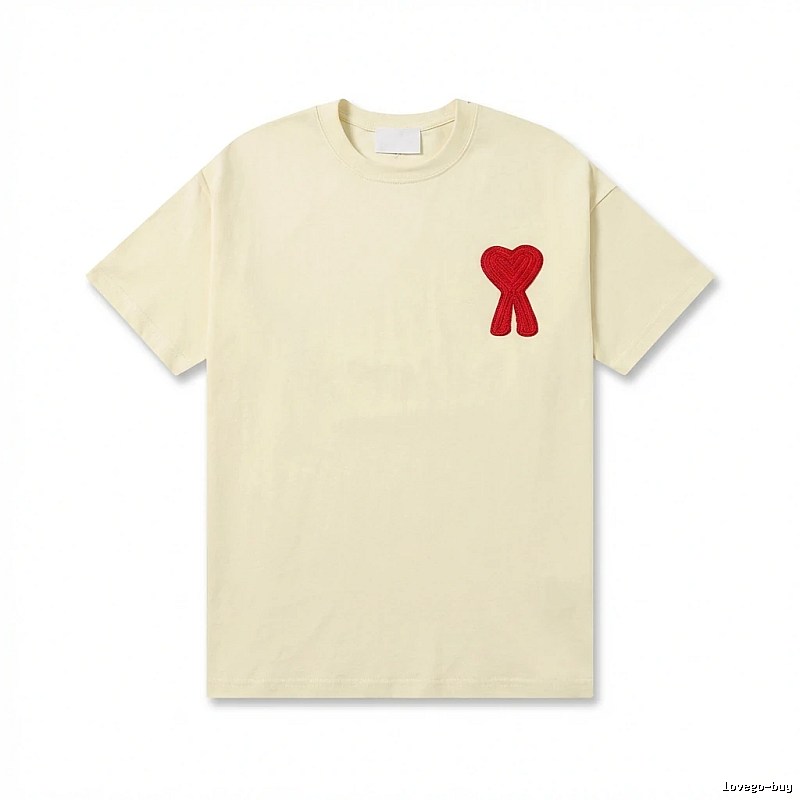 AMI Love Embroidery Style T-shirt