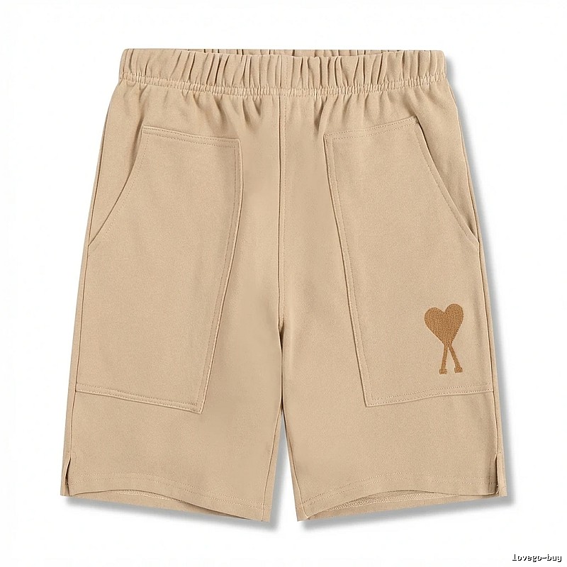 Ami Love Leisure Khaki Shorts
