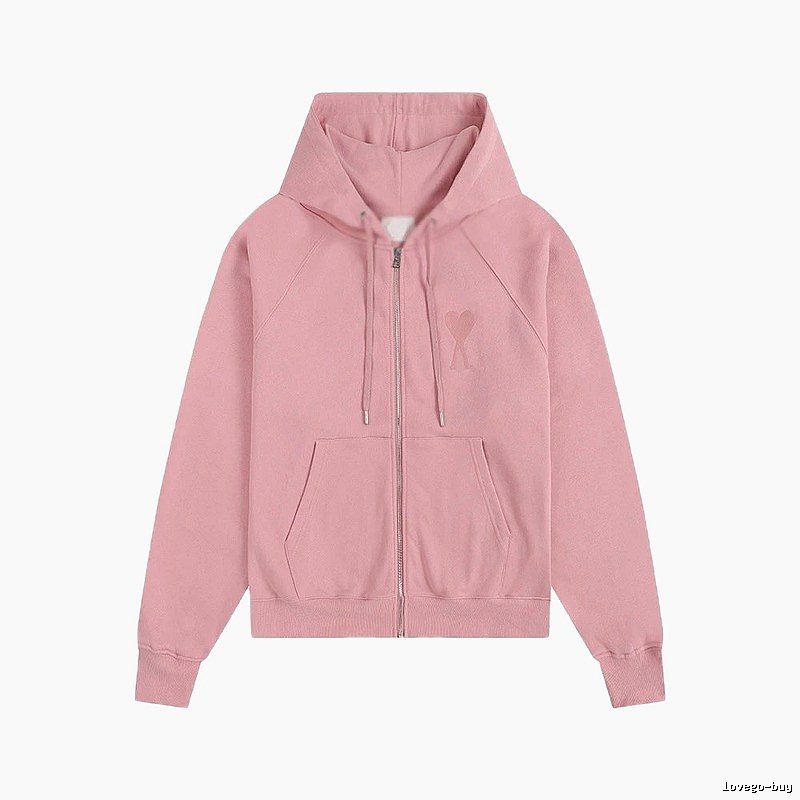AMI Love Series Pink Hoodie