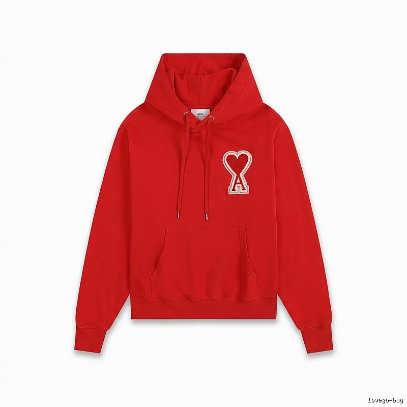 AMI Love Series Red Hoodie