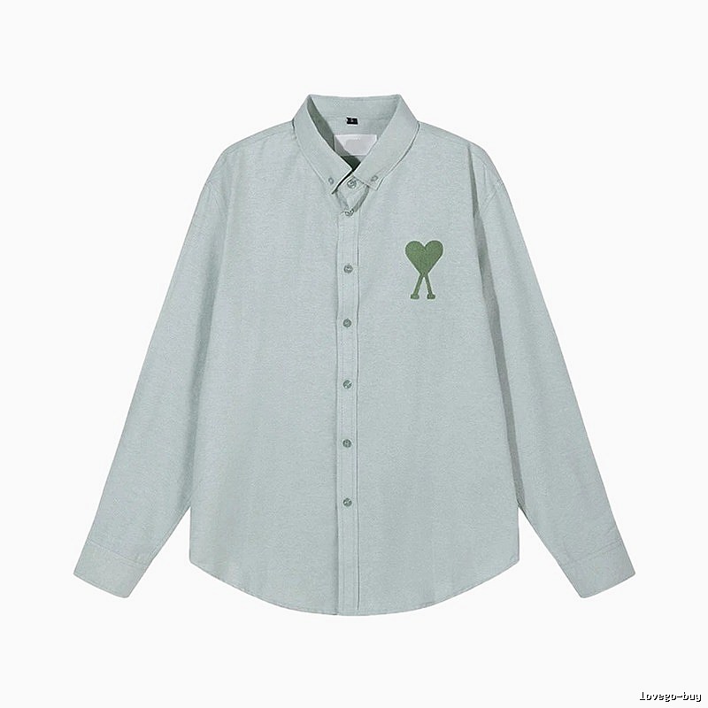 AMI Love Simple Style Grey Shirt