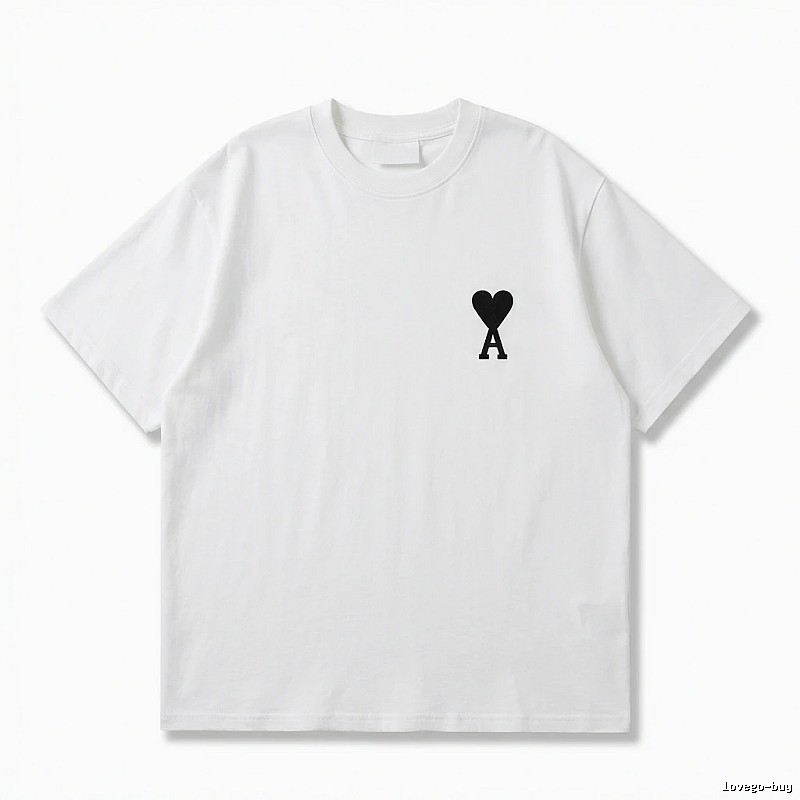 AMI Love Simple White T-shirt