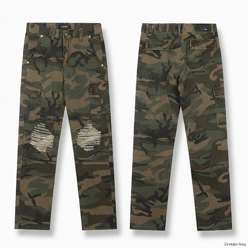 AMIRI camouflage-style work pants