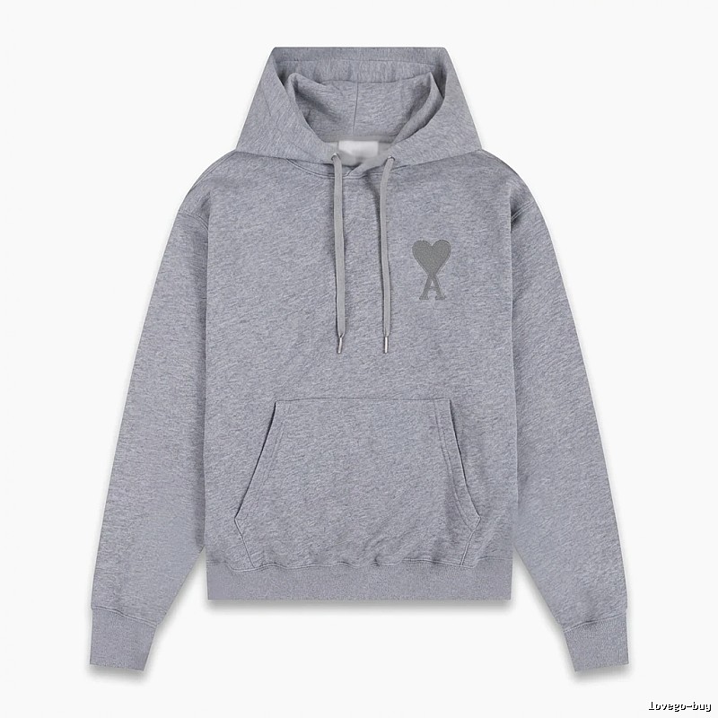 AMIRI Love Collection Grey Hoodie