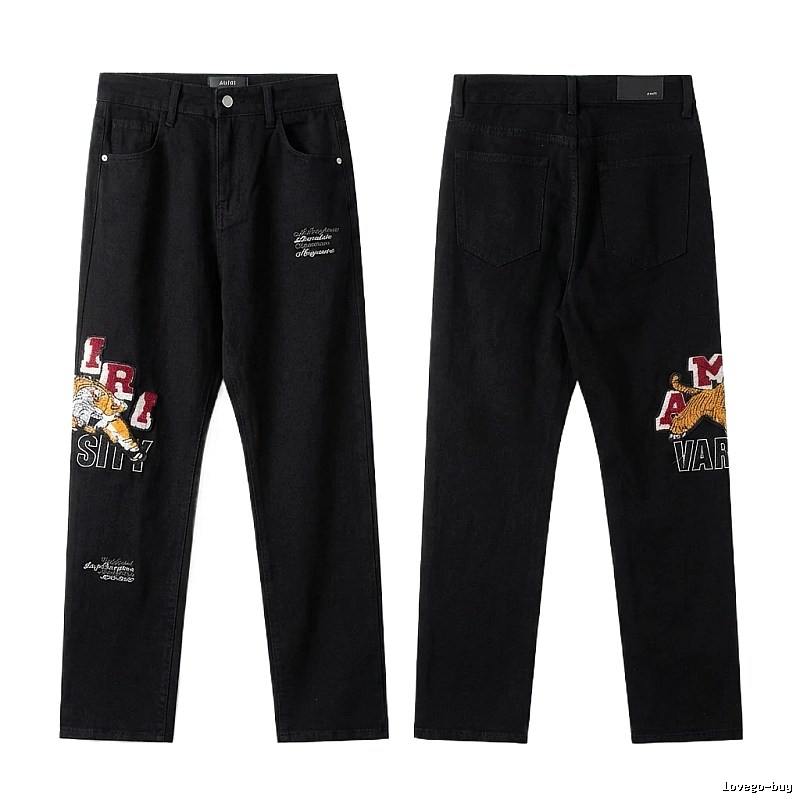AMIRI retro - style black jeans