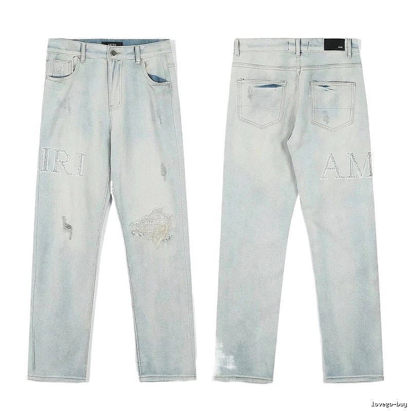 AMIRI Ripped Trendy and Cool Style Jeans