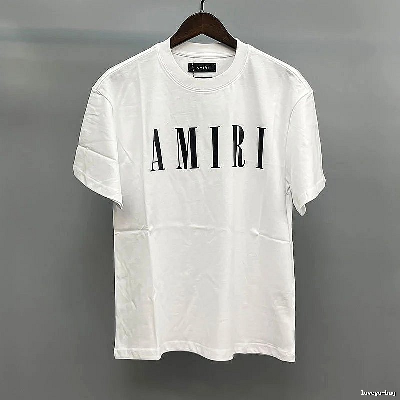 Amiri White Black Records Graphic T-Shirt Statement Graphic