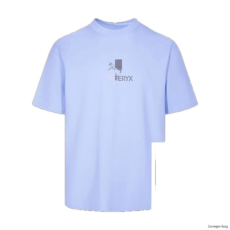 Arc'teryx Bone Logo Outdoor Casual Light Blue T-Shirt