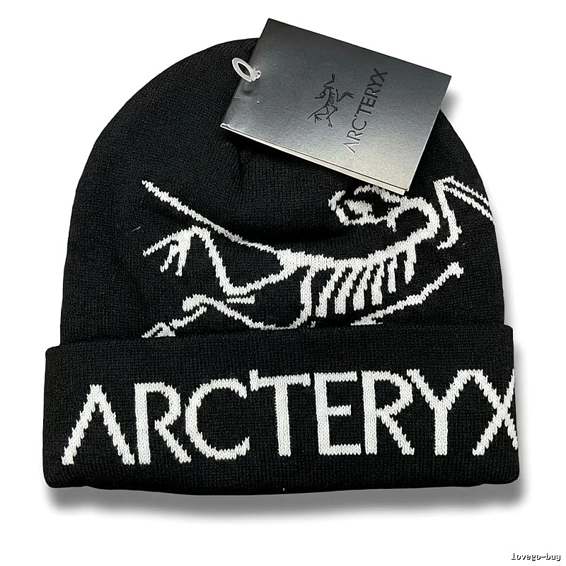 Arc'teryx Printed Black Beanie