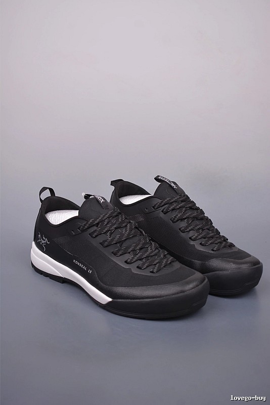 Arc'teryx Trail Sneakers with Technical Upper in Black and White