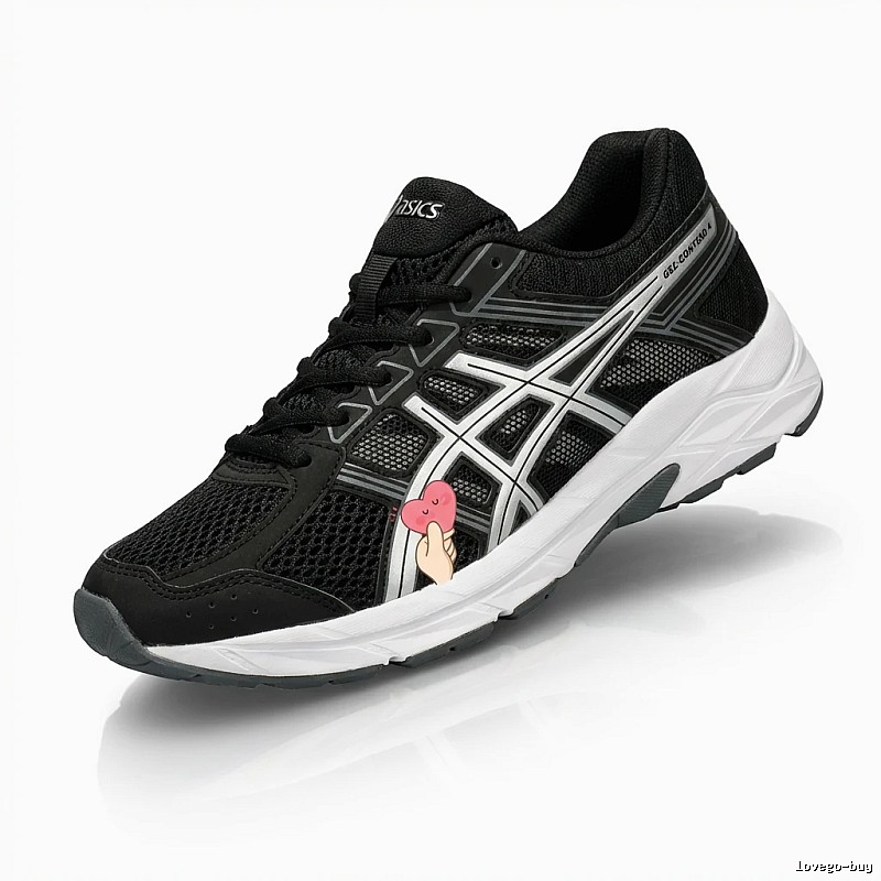 ASICS GEL-CONTEND 4 Black Trendy Shoes