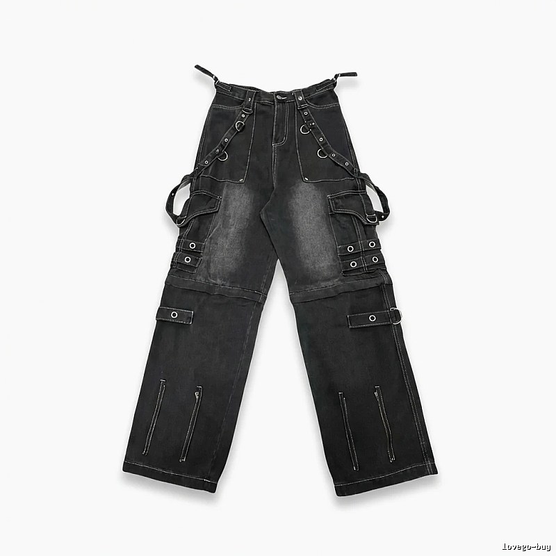 Balenciaga dark workwear style jeans