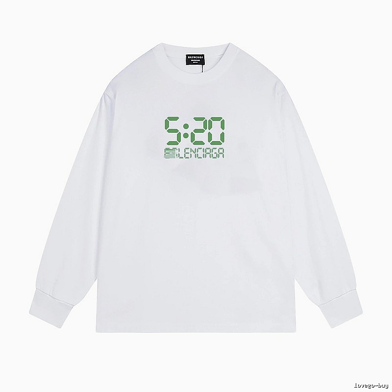 Balenciaga digital-style white T-shirt