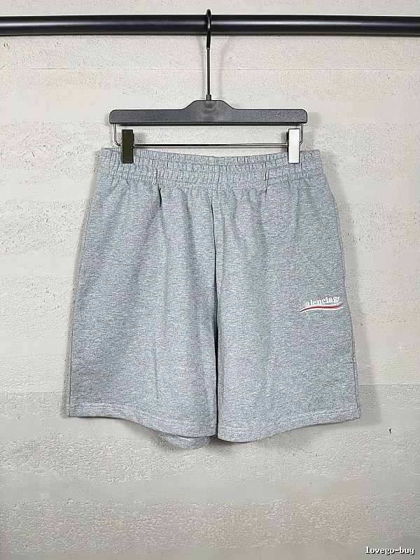 Balenciaga grey sports shorts