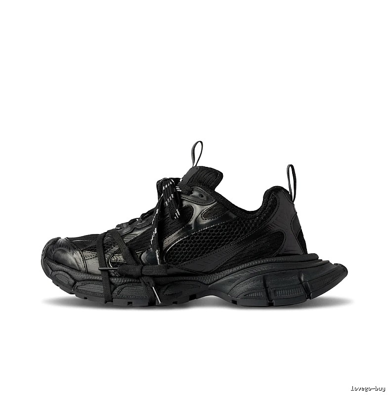 Balenciaga retro black sneakers