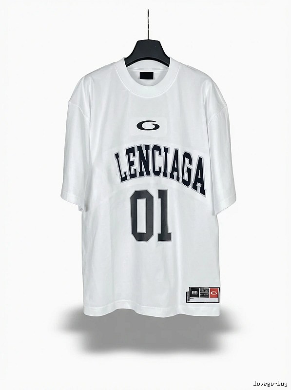 Balenciaga sporty white T-shirt