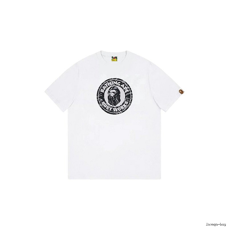 Bape classic retro style white T-shirt