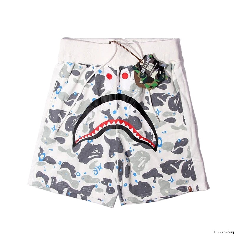 Bape Shark Camouflage Shorts
