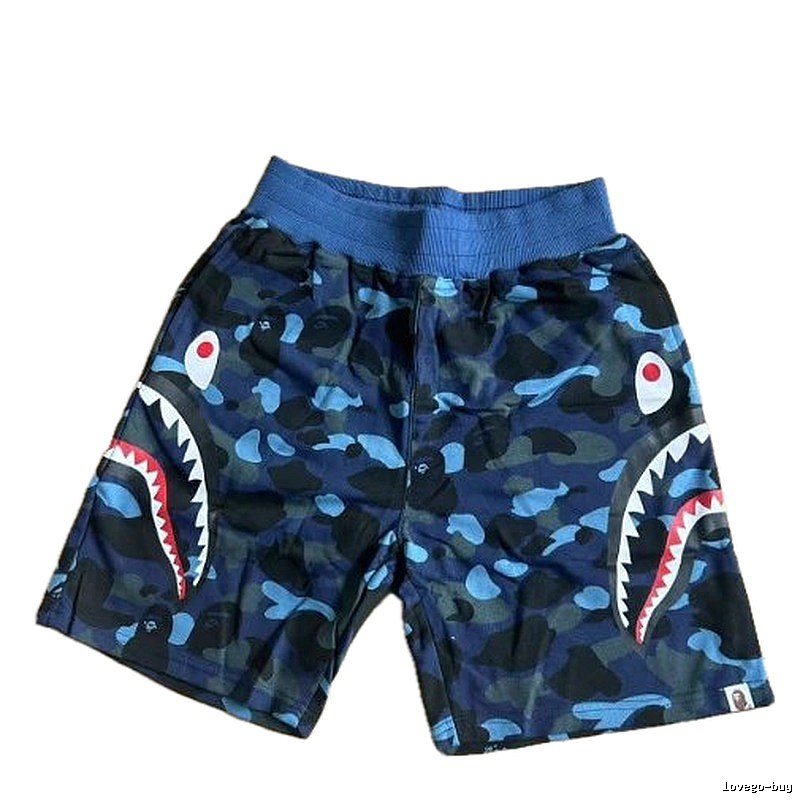 Bape Shark Camouflage Shorts