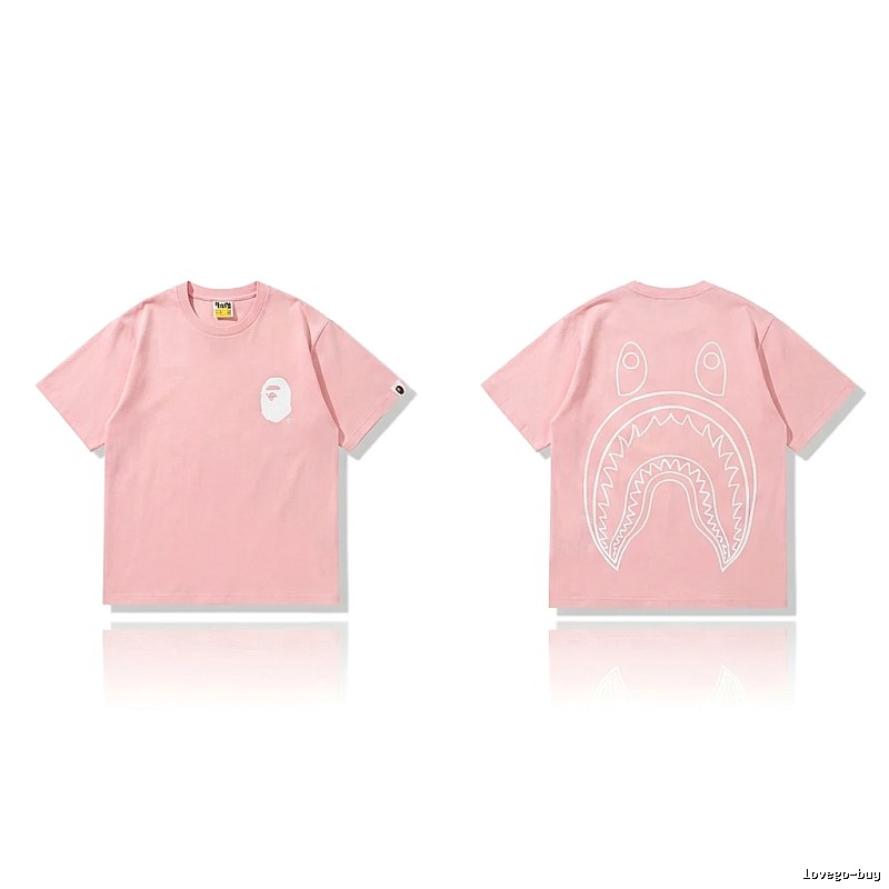 Bape Shark Series Pink T-shirt