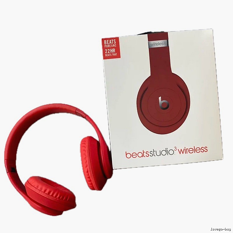 Beats Studio Wireless Headphones in Red