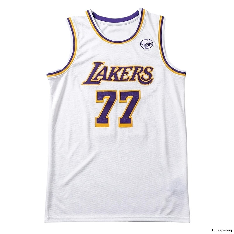 Bibigo Doncic-style white jersey