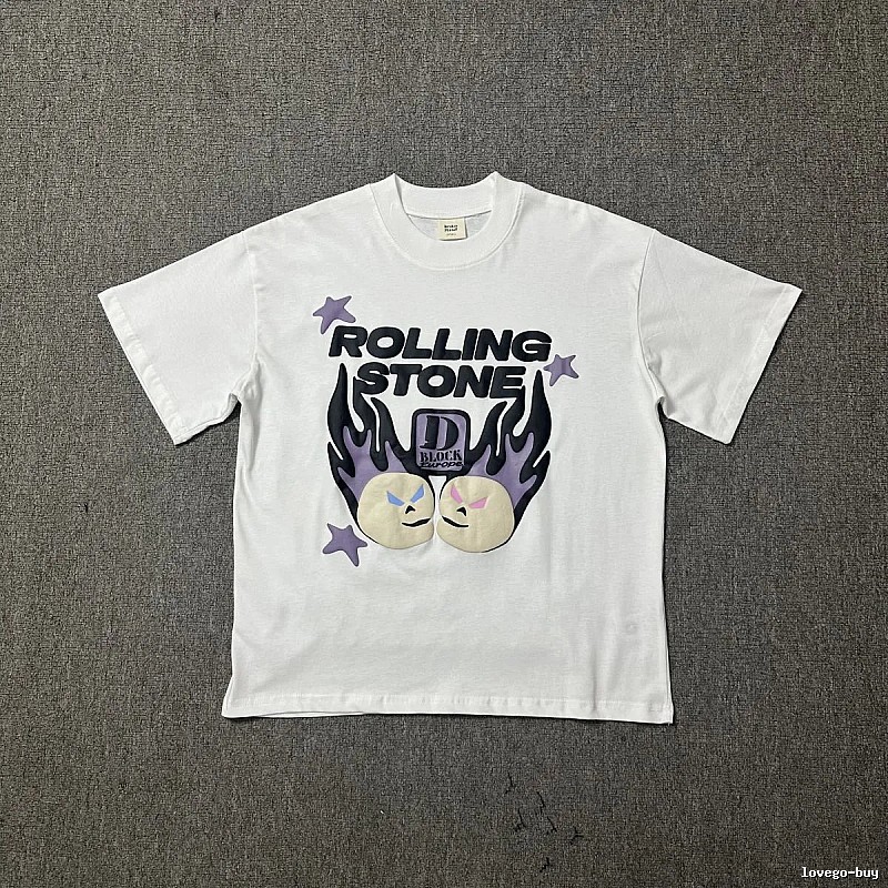 Broken Planet Casual Graphic T-shirt White Cotton Bold for Streetwear Looks