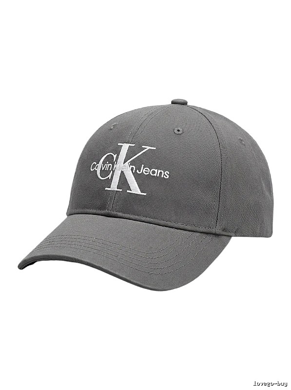 Calvin Klein (CK) minimalist style dark gray baseball cap