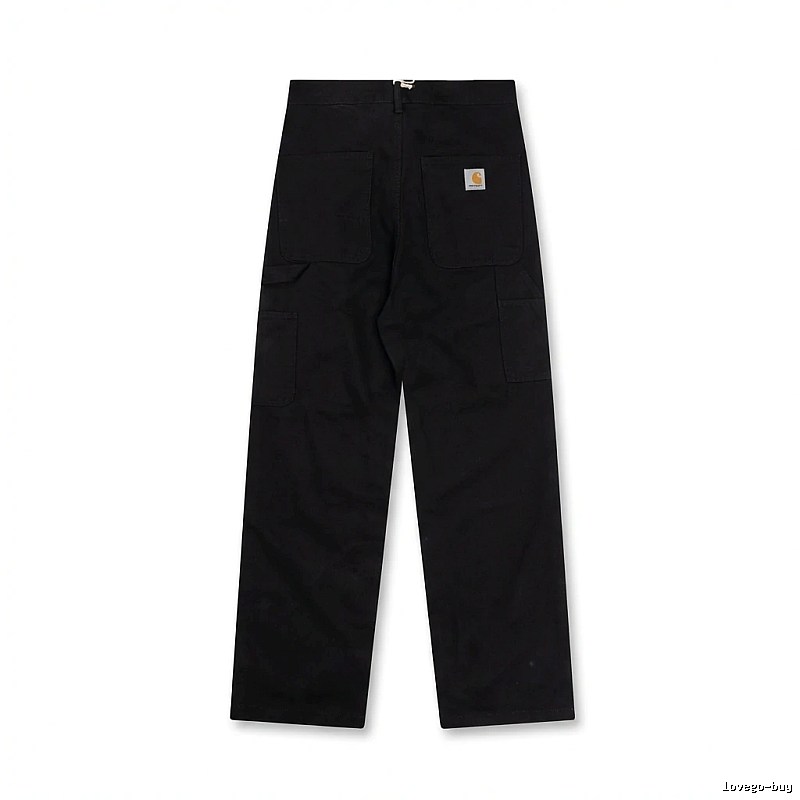 Carhartt workwear style black long trousers