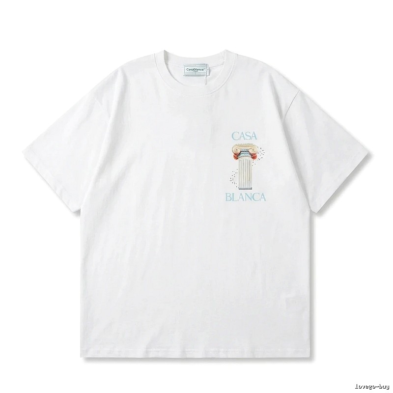 Casablanca Greek column style white T-shirt