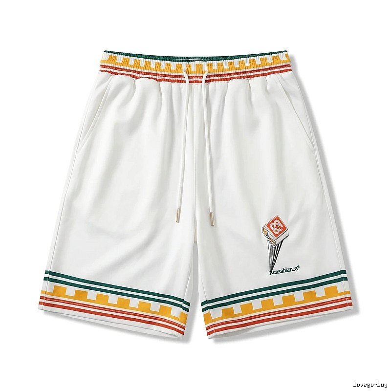 Casablanca retro style white shorts