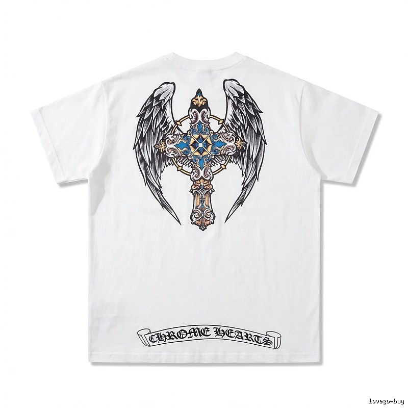 Chrome Hearts Angel Cross White T-shirt