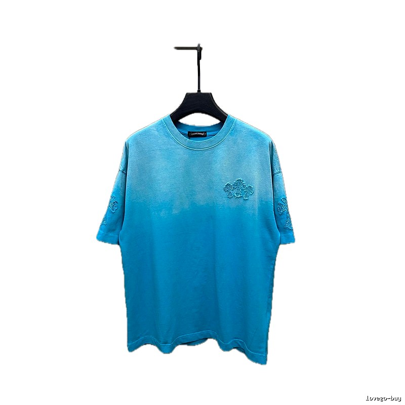 Chrome Hearts Gradient Blue T-shirt