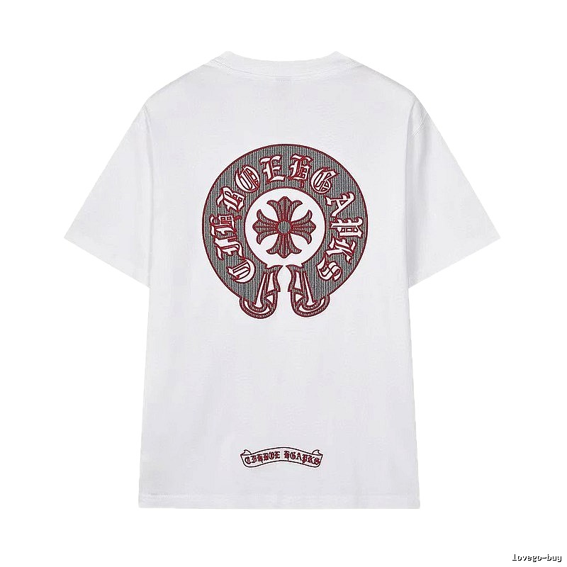 Chrome Hearts Vintage Embroidered Horseshoe White T-Shirt