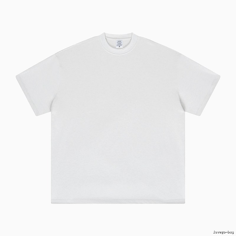 Classic Plain white T-shirt Minimal White Short for Daily Styling
