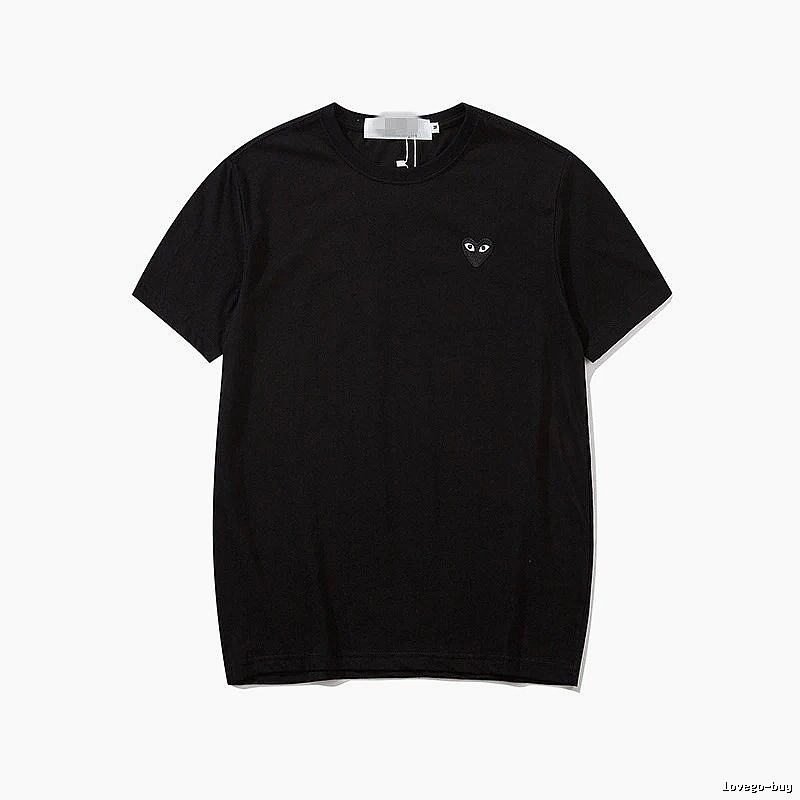Comme des Garcons PLAY 2021-95 Black Style 2195 Heart Logo T-Shirt Everyday Rotation
