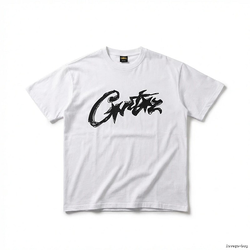 Corteiz Graffiti Style White T-shirt