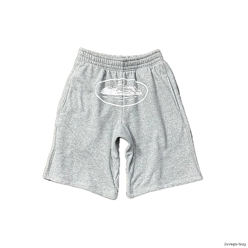 Corteiz grey trendy brand shorts