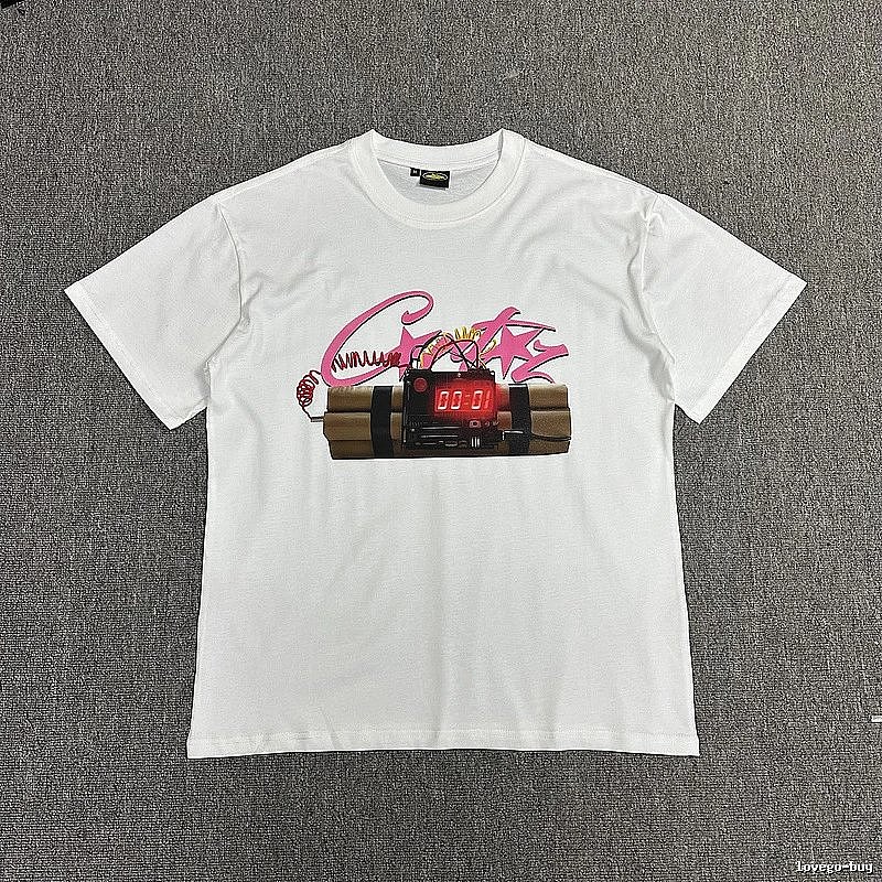 Corteiz Statement Logo T-shirt Black Corteiz for Easy Pairing