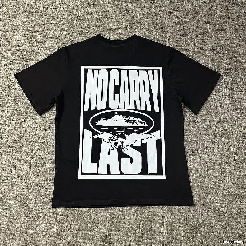 Corteiz Streetwear Logo T-shirt Black Corteiz with Logo Accent