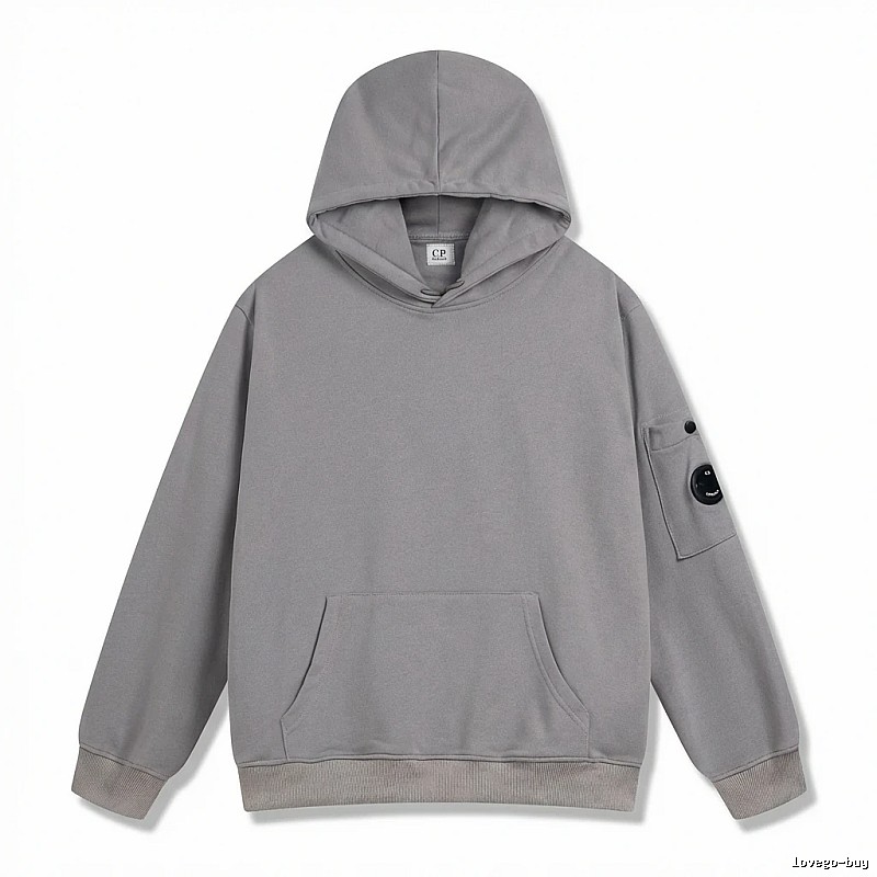 C.P. Grey Trendy Brand Hoodie