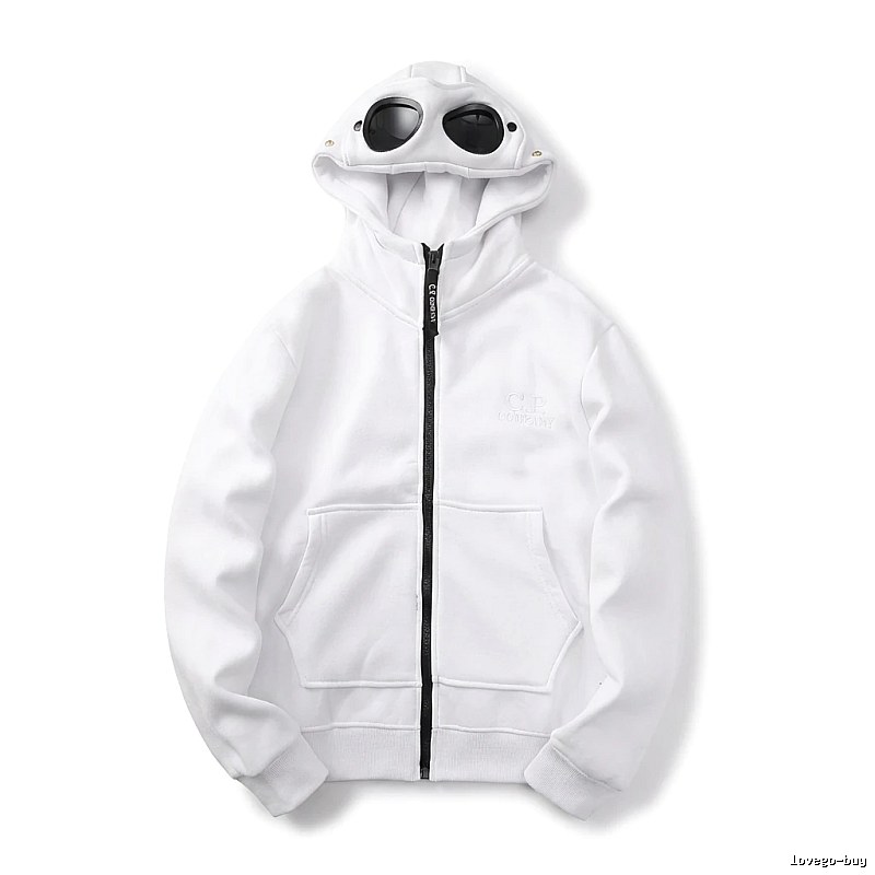 C.P. White Trendy and Cool Style Hoodie