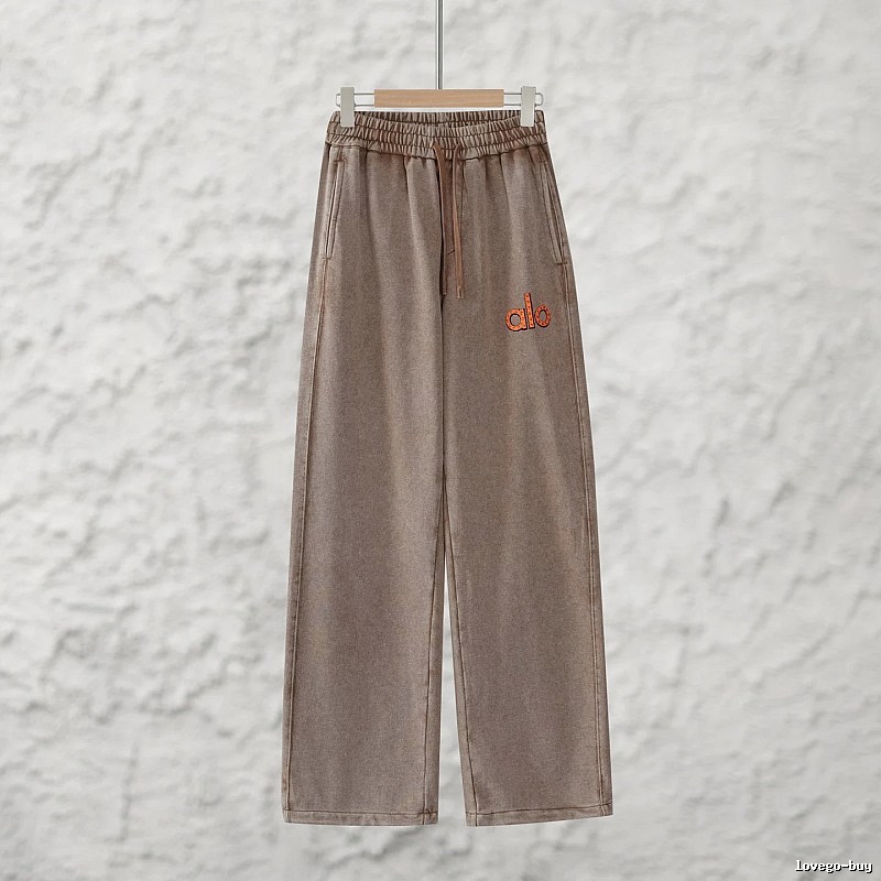 Daily Taupe Alo Yoga Wide Lounge Pants